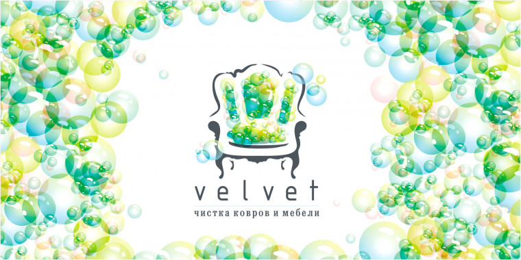 Вариант логотипа для Пермской компании Velvet