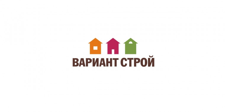 Разработка логотипа для Пермской строительной компании Вариант Строй